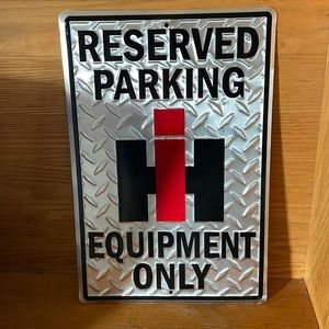 Galvanized International Harvester Sign